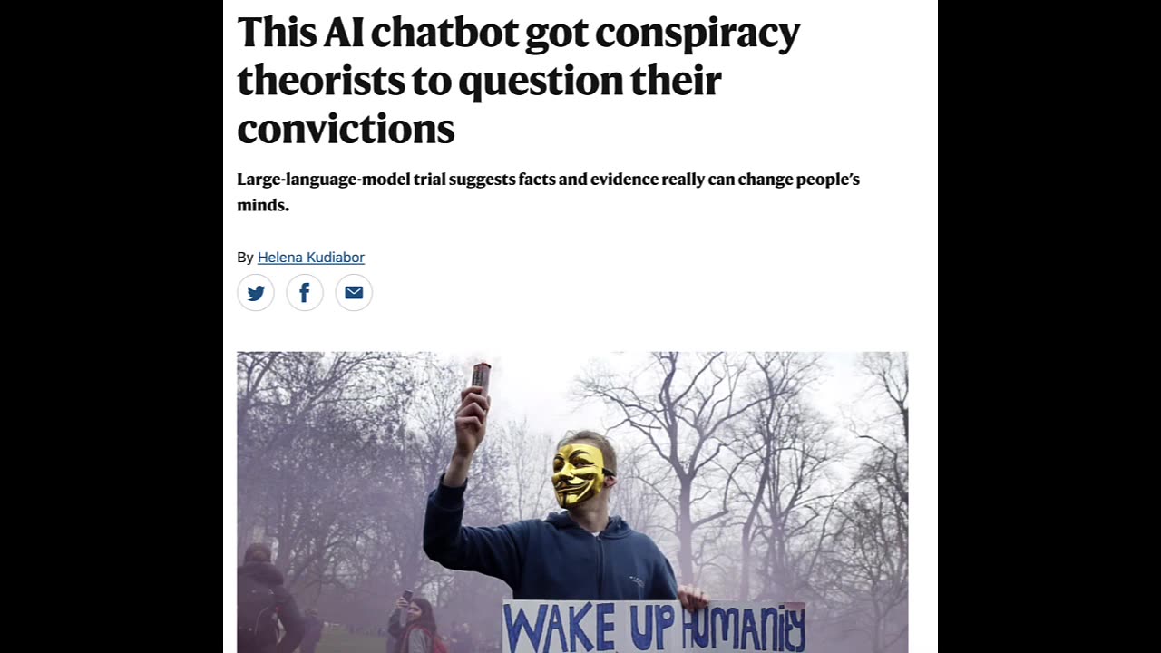 DEBUNK BOT THE WAR ON CONSPIRACY THEORIES HAS REACHED NEW LEVELS OF EMBARRASSING DESPERATION