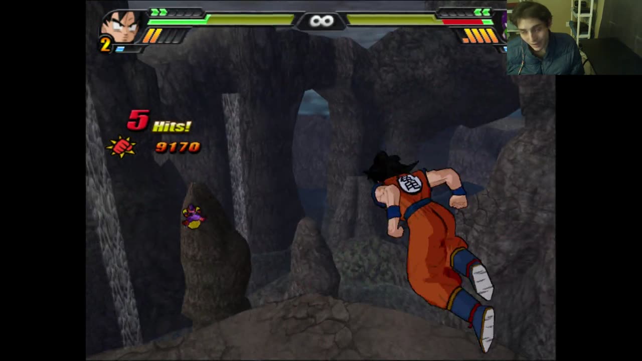 Goku VS Slug In A Dragon Ball Z Budokai Tenkaichi 3 Battle With Live Commentary