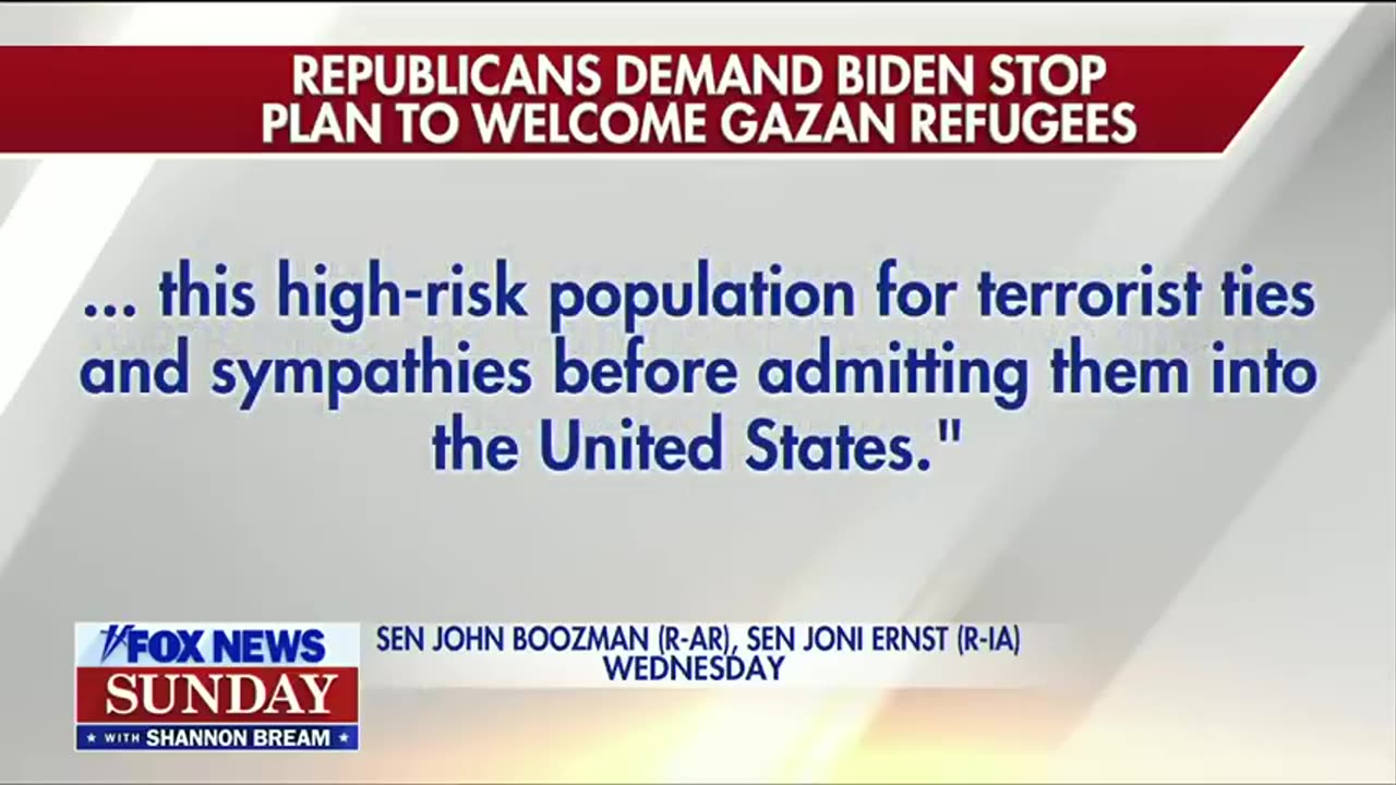 ‘THIS IS NOT A THING’_ Dem defends Biden’s plan to welcome Gaza refugees