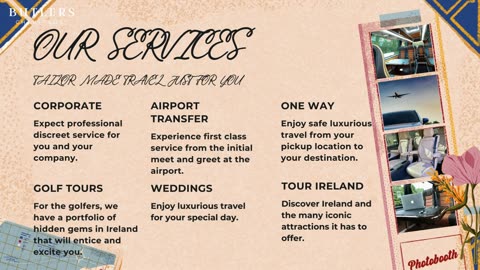 Butlers Chauffeur Travel Cork Service