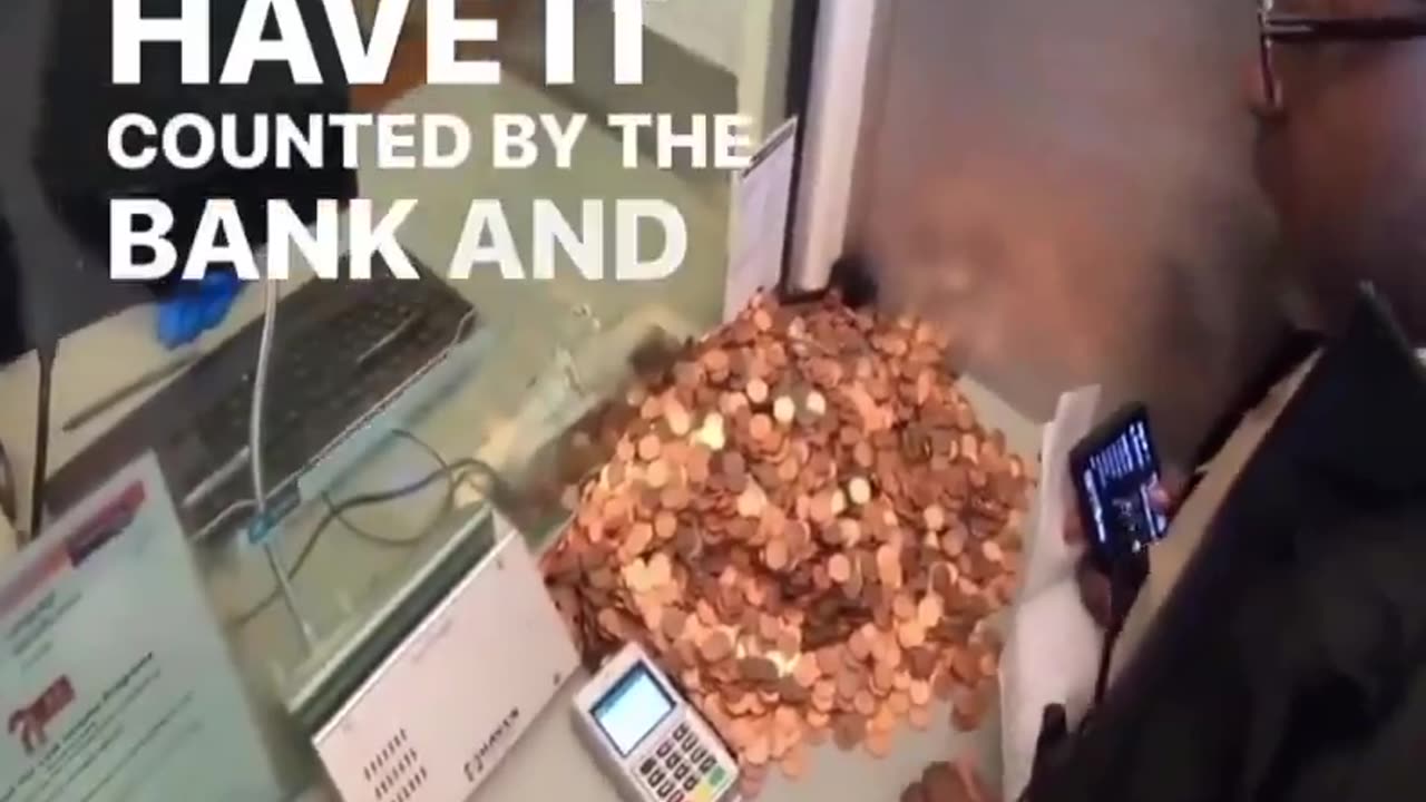 Woman paid an $89 parking ticket with 8900 pennies