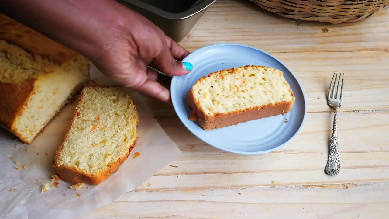 CARROT & LEMON CAKE RECIPE _ How to make an Easy Carrot & Lemon Cake _ #withme #cookwithme #athome