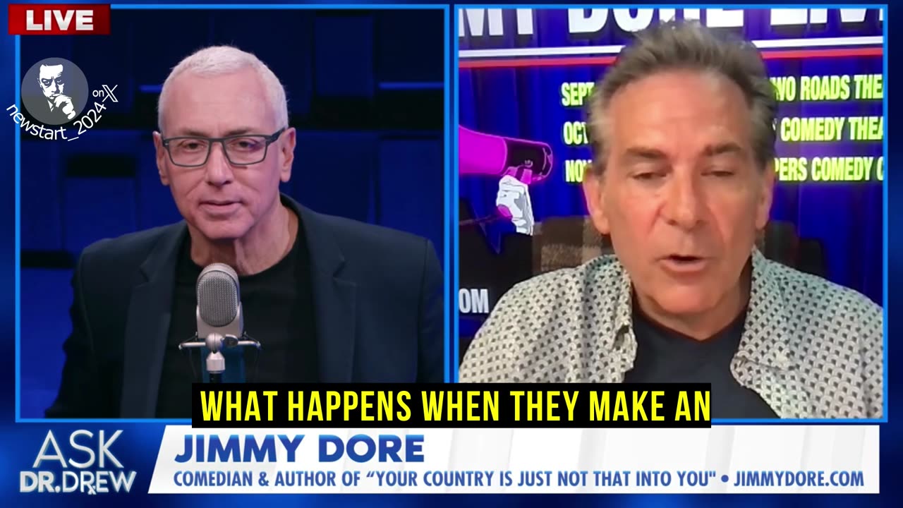 Jimmy Dore: The only place really to go right now is X or you go to Rumble.