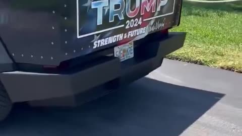 Trump Cyber Car