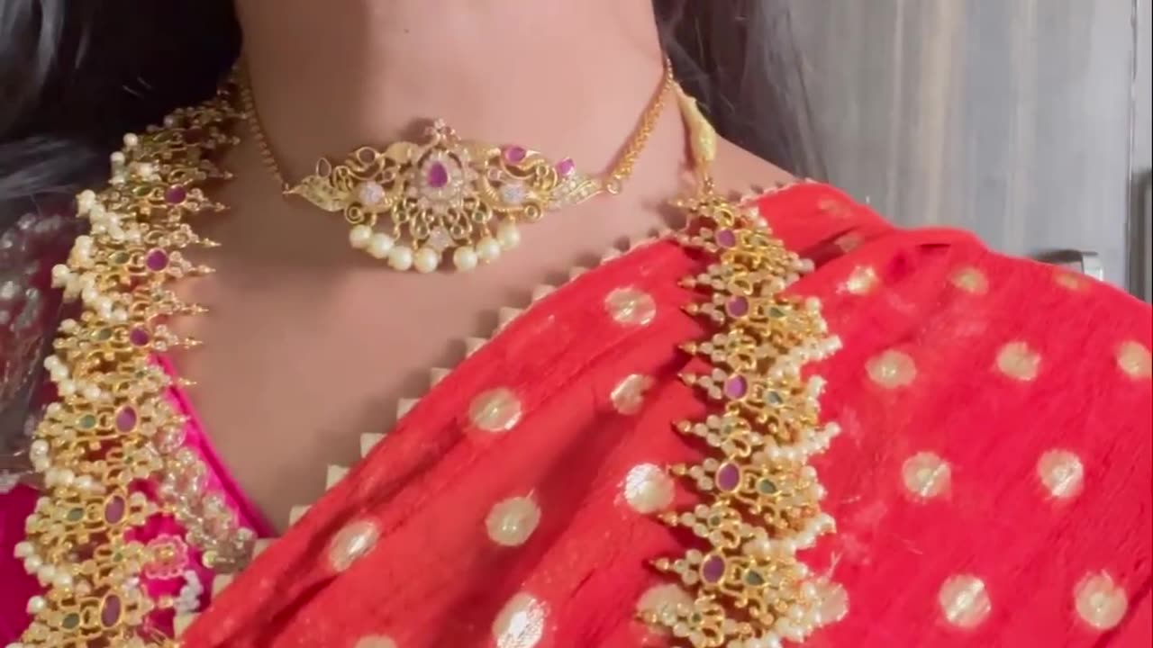 Saree for farewell #telugu #vlogs #girl #shortvideo #college #collagelife #girls #saree