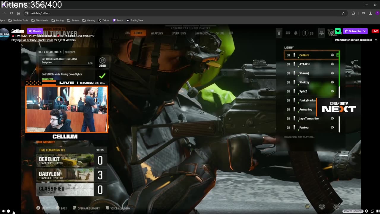 Birdman Stream 08/28/2024: Call Of Duty Next Event