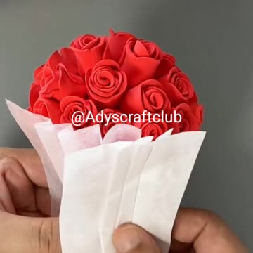 Flowers bouquet craft | flowers craft