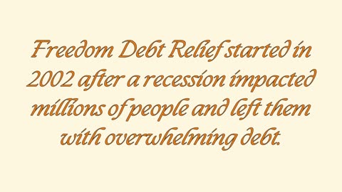 Freedom Debt Relief