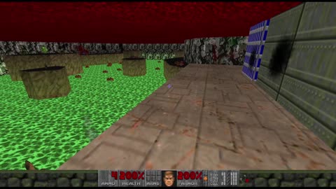Brutal Doom 2 - Hell on Earth - Pistol Start - Hard Realism - Nirvana (level 21)