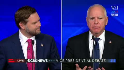 Full Debate: Walz vs. Vance in CBS News Vice-Presidential Debate | WSJ