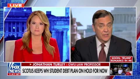 Jonathan Turley Reacts To Supreme Court Halting Latest Biden Loan Forgiveness Effort