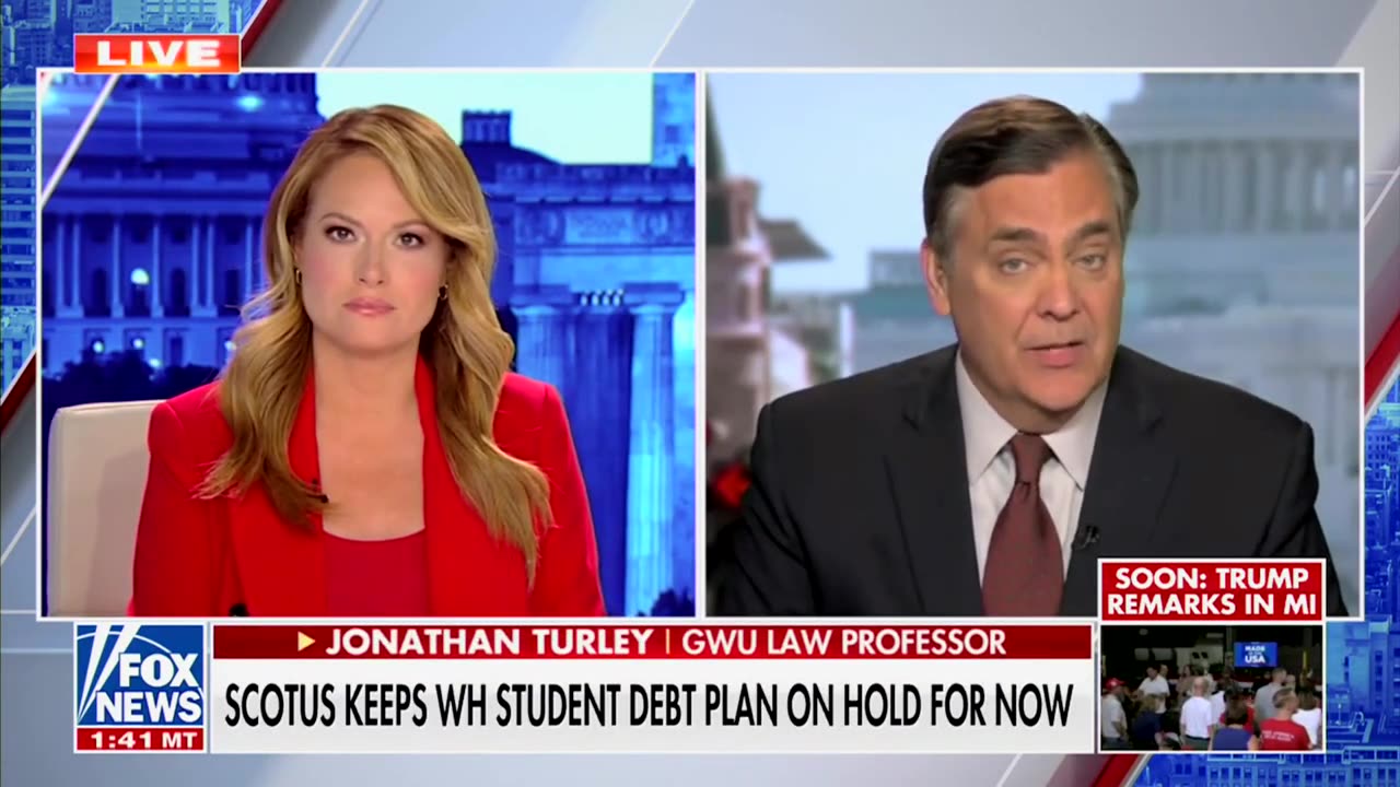 Jonathan Turley Reacts To Supreme Court Halting Latest Biden Loan Forgiveness Effort