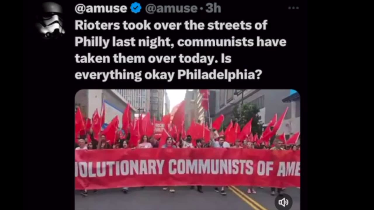 Rioters One Night And Communists The Following. What's Happening Philadelphia