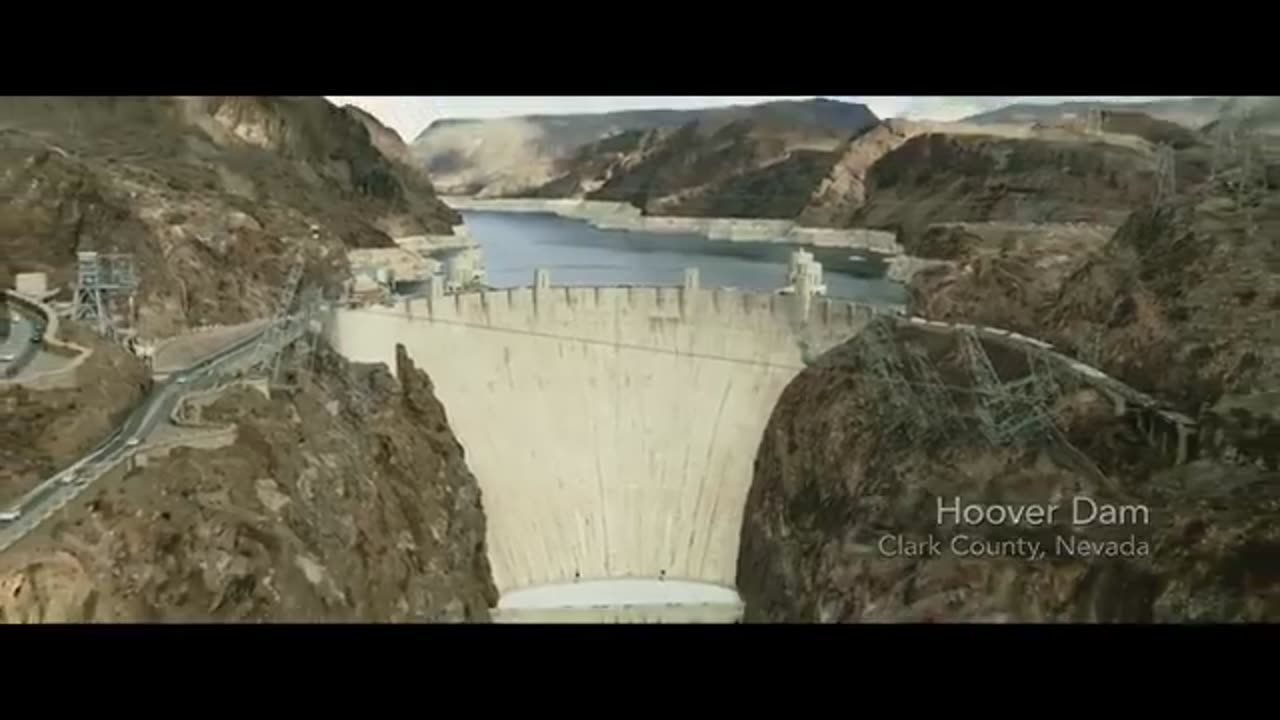 Hoover Dam Collapse from San Andreas