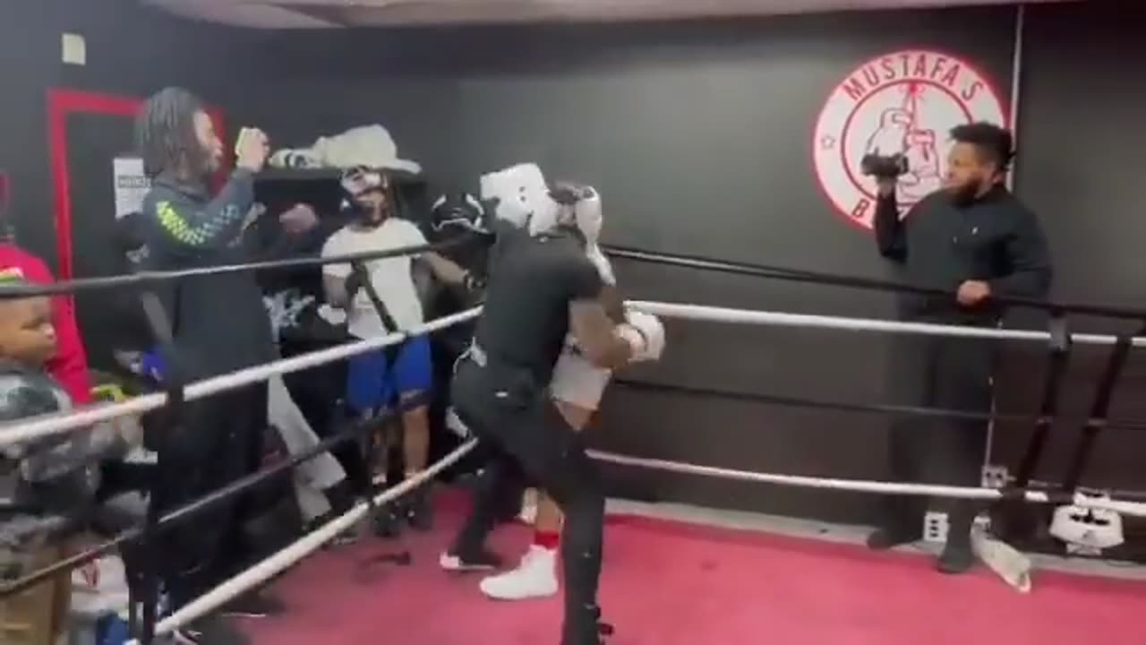 Out of control sparring