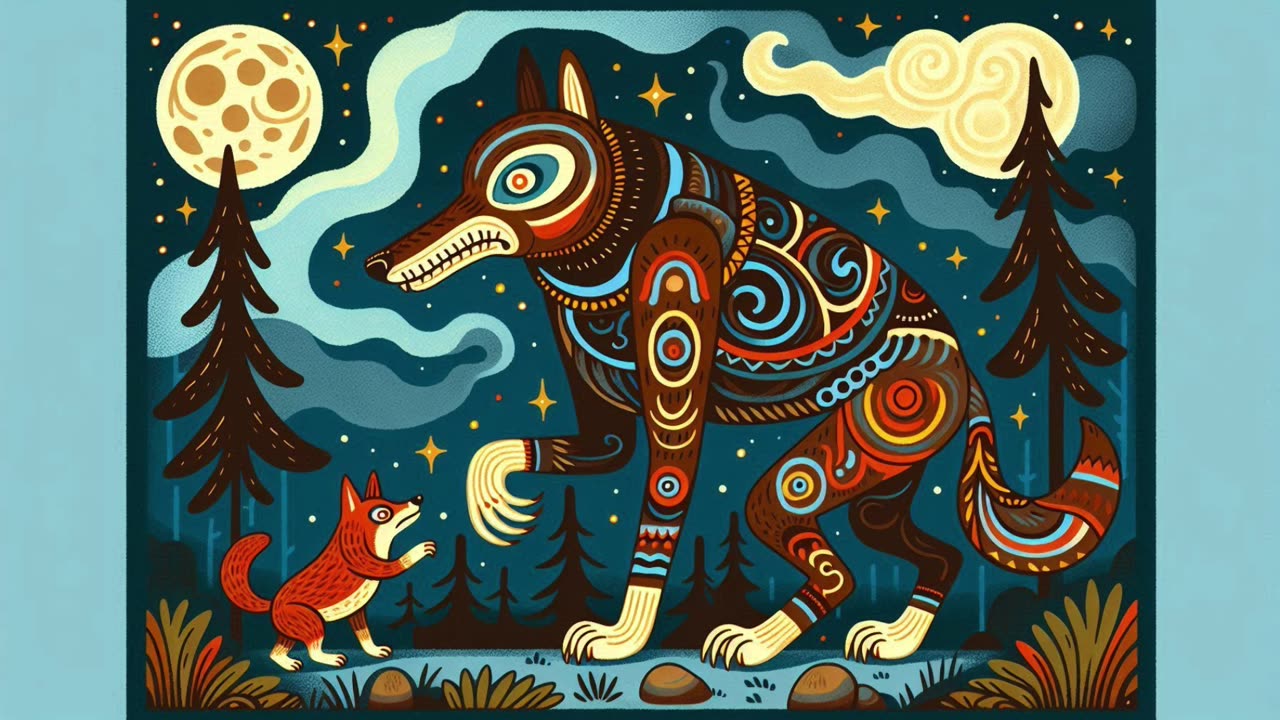 Indigenous tale of the dogman { children's stories }