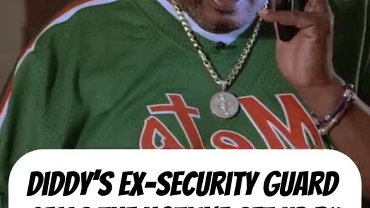 Diddy's ex-security guard calls the hotline to report Diddy.