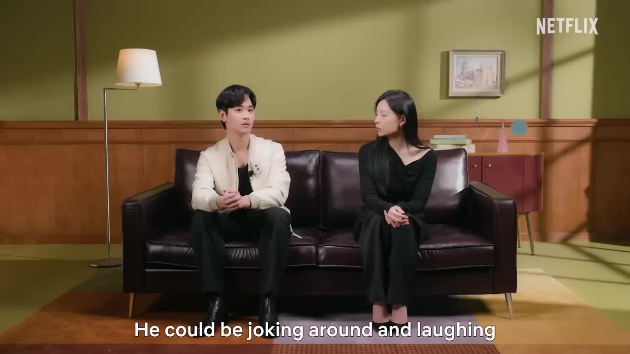 "Couch Talk: Kim Soo-hyun & Kim Ji-won Share Secrets | Queen of Tears | Netflix [ENG SUB]"