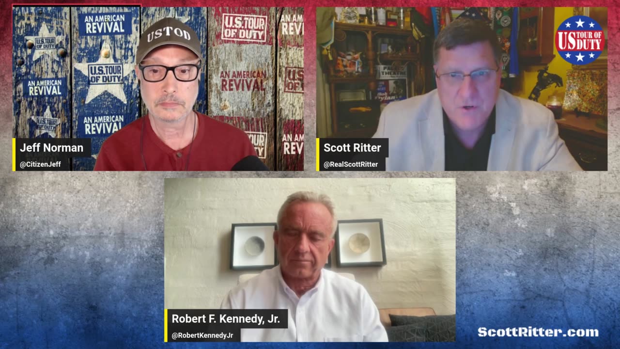 RFK Jr. on Ask the Inspector: The President Should Keep Us Out of War