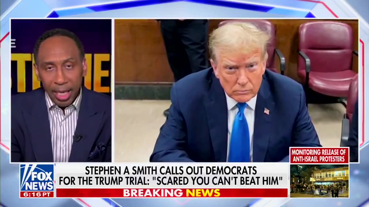 Stephen A. Smith: Democrats Weaponizing Law Against Trump