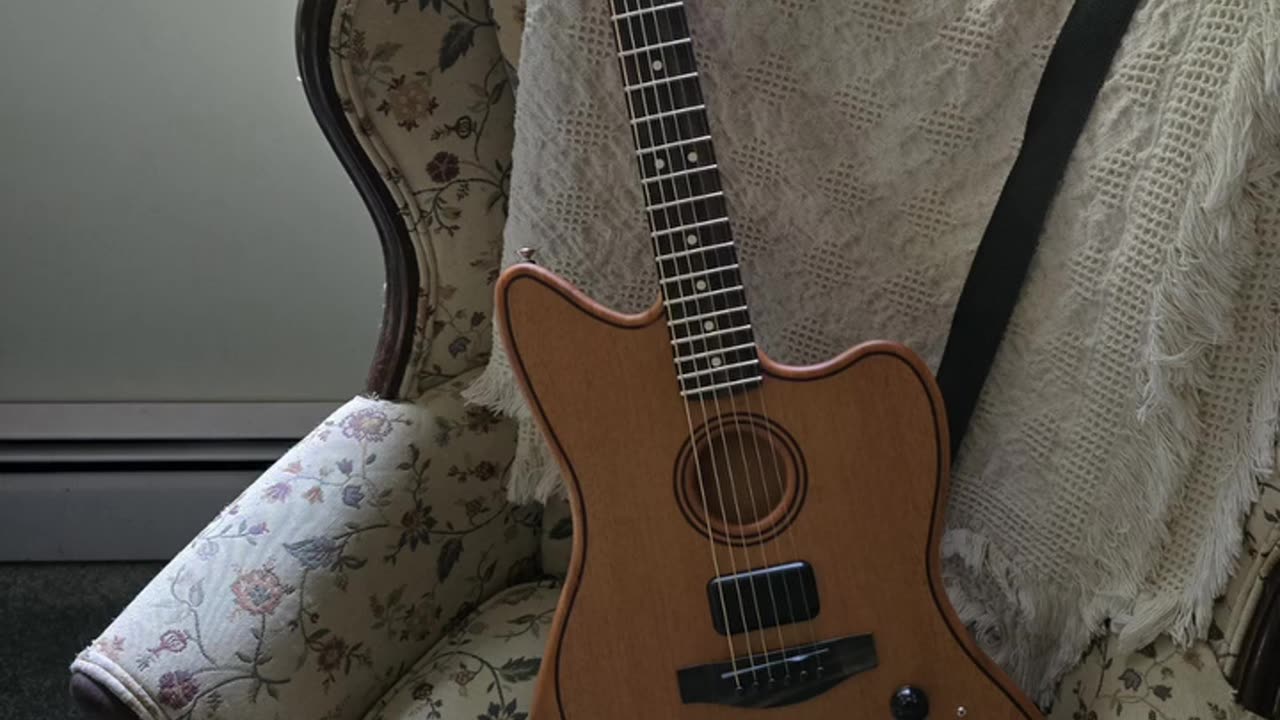 Trent Page's Fender acousticsonic guitar.