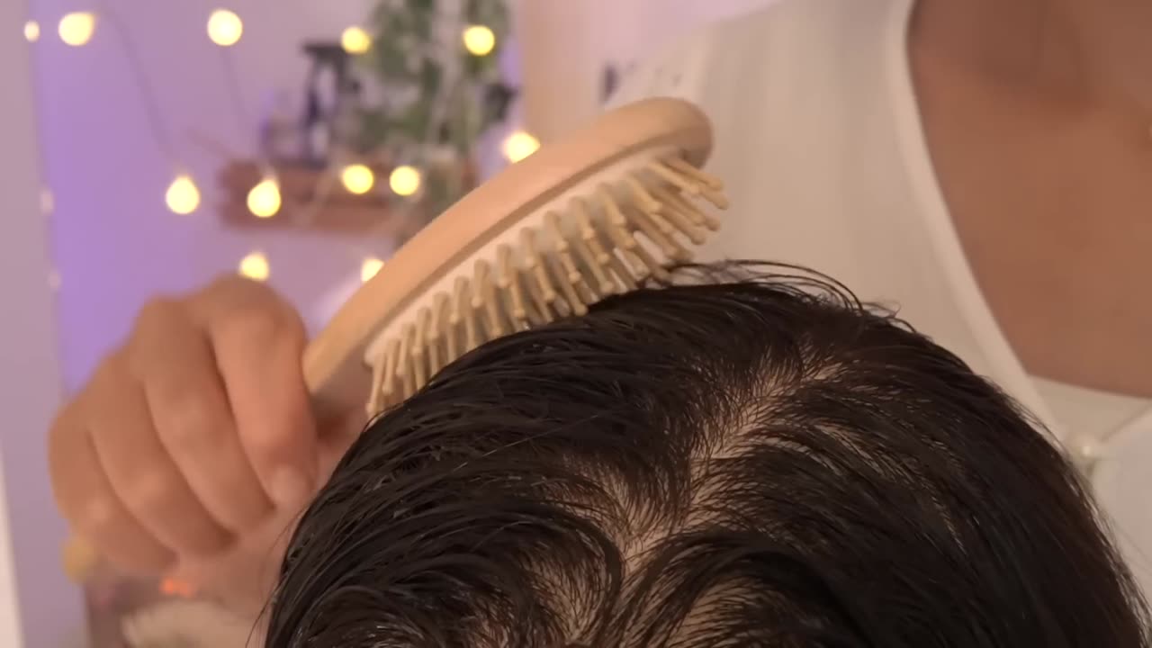 [ASMR] Relaxing Scalp Care with the Scent of Lavender | No Talking