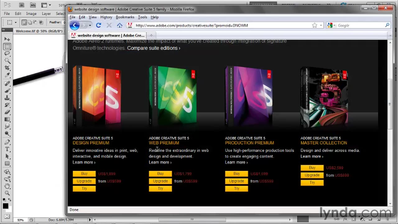 7 Loading the CS5 color settings in Bridge
