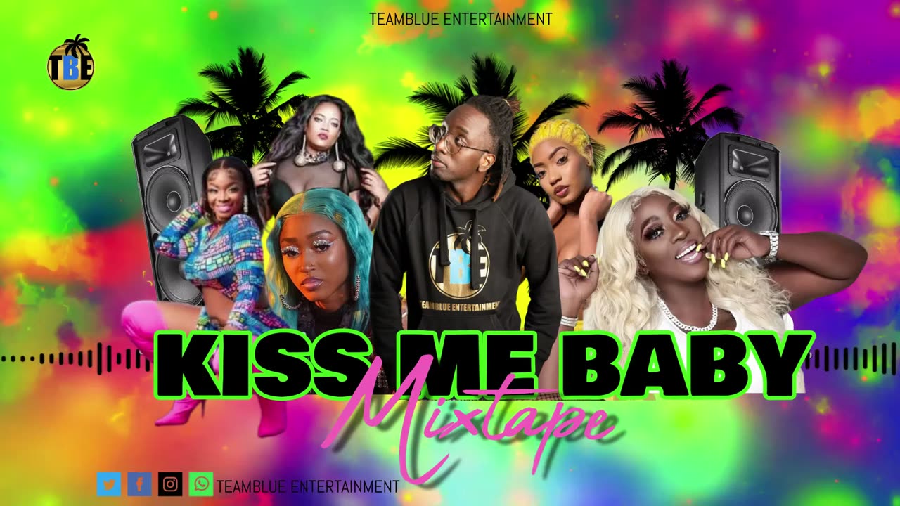 SPICE,VYBZ KARTEL, STALK ASHLEY,PAMPUTAE - KISS ME BABY MIXTAPE