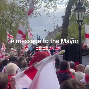 UK: Protestors Megaphone A Message To The Mayor Of London