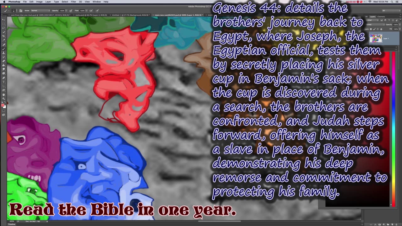 Message from Rev. Ernie: Let's read the Bible in one year! Day 22