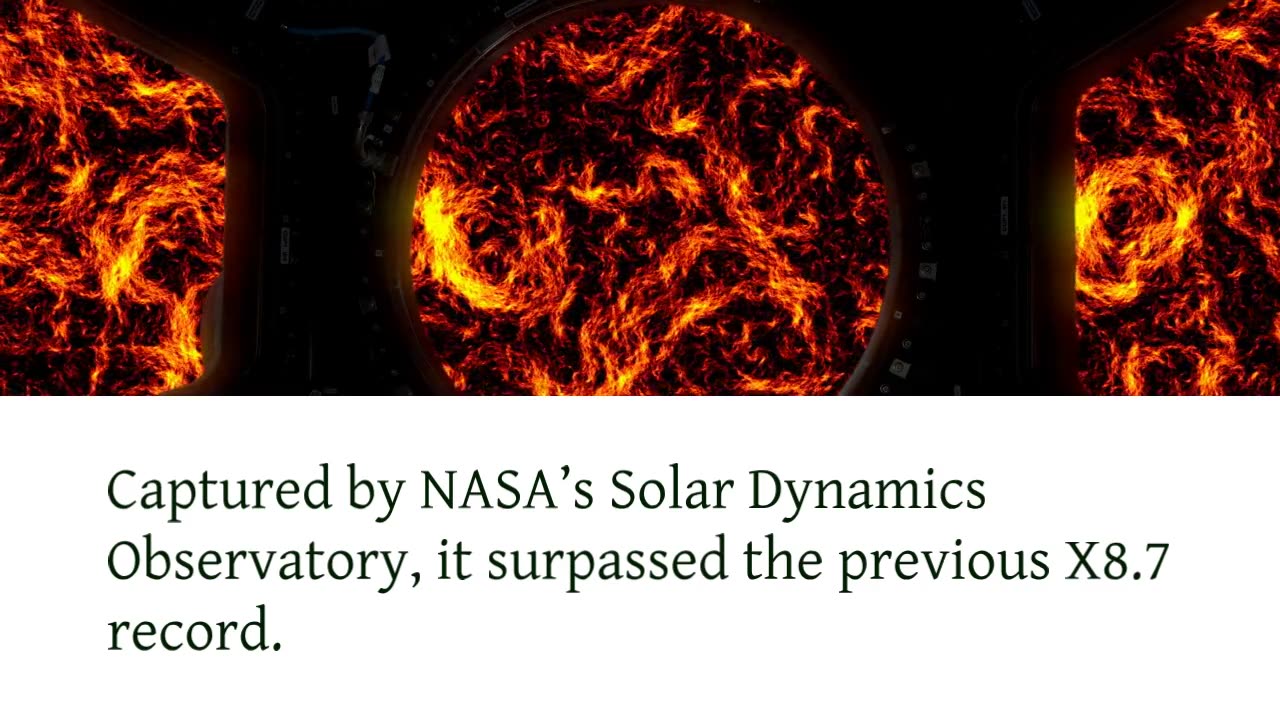 Sun Unleashes Monumental X9.0 Solar Flare – Most Intense in 7 Years – Captured by NASA Observatory