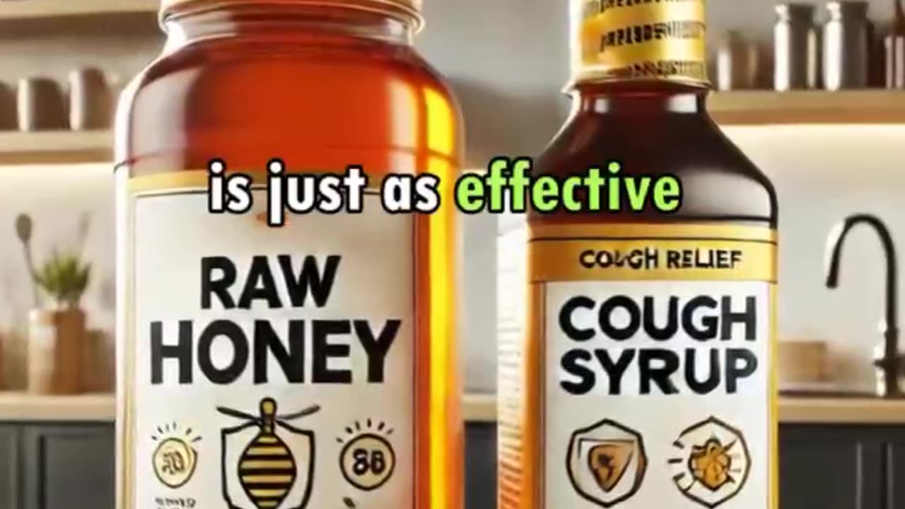 Honey is Nature's Own Cough Remedy.