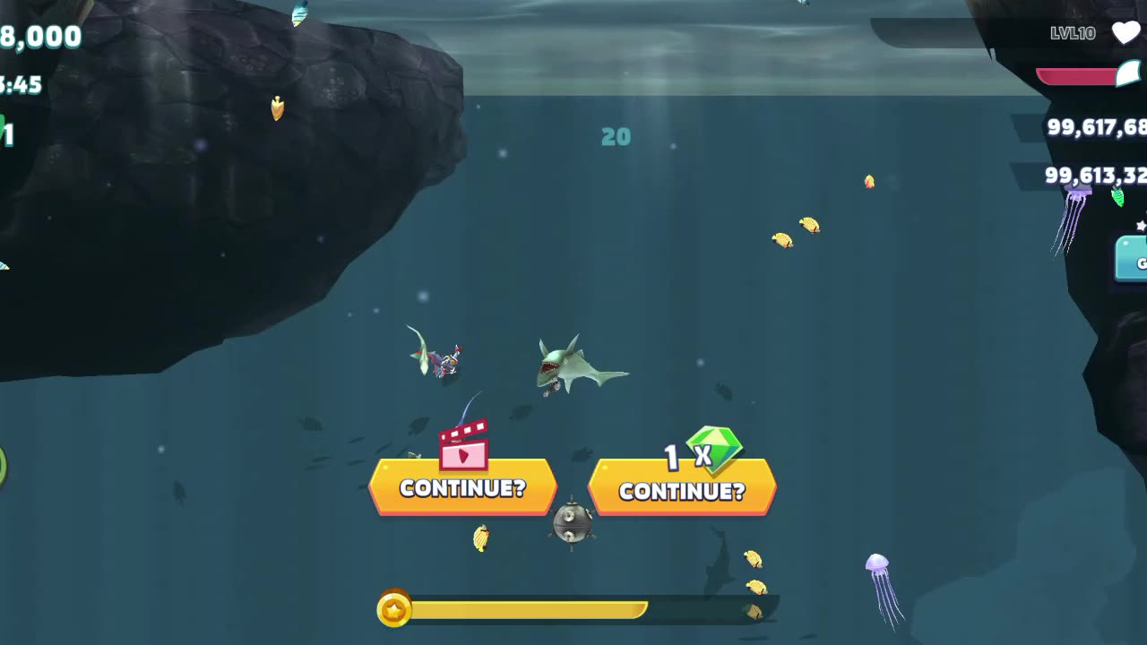 hungry shark evolution gameplay