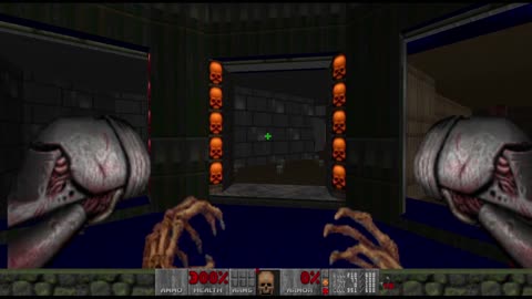 Brutal Doom 2 - Hell on Earth - Pistol Start - Hard Realism - Tricks and Traps (level 8)