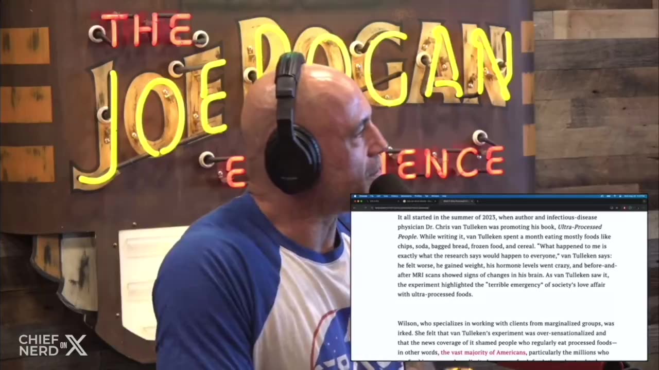 Joe Rogan GOES OFF on Time Magazine Defending the Ultra-Processed Food Industry