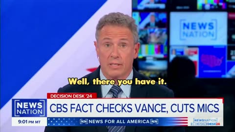 Chris Cuomo Slams CBS Moderators For Falsely Fact-Checking JD Vance
