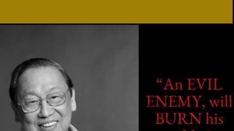 an evil enemy will burn his own nation to the ground, to rule over the ashes #bbmresign #bbmhudas