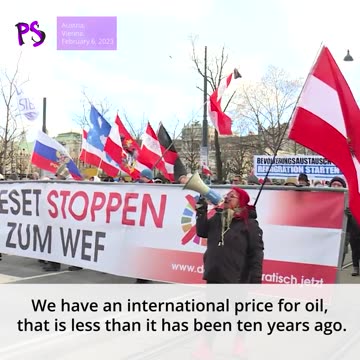 🇦🇹‘End Austria's participation in this war!' Protesters took to the streets of Vienna