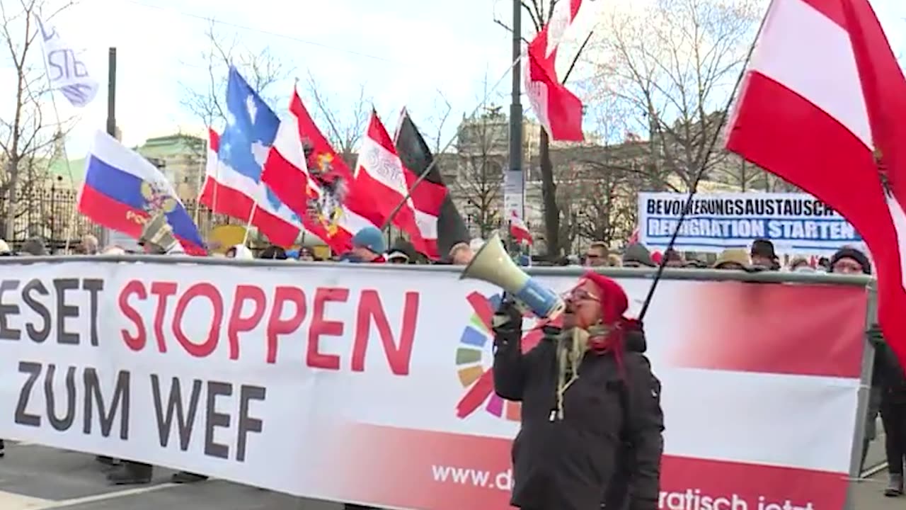 🇦🇹‘End Austria's participation in this war!' Protesters took to the streets of Vienna