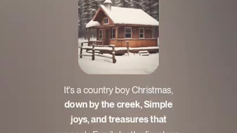 Country Boy Christmas