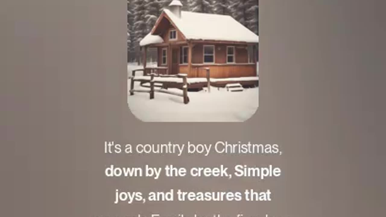 Country Boy Christmas