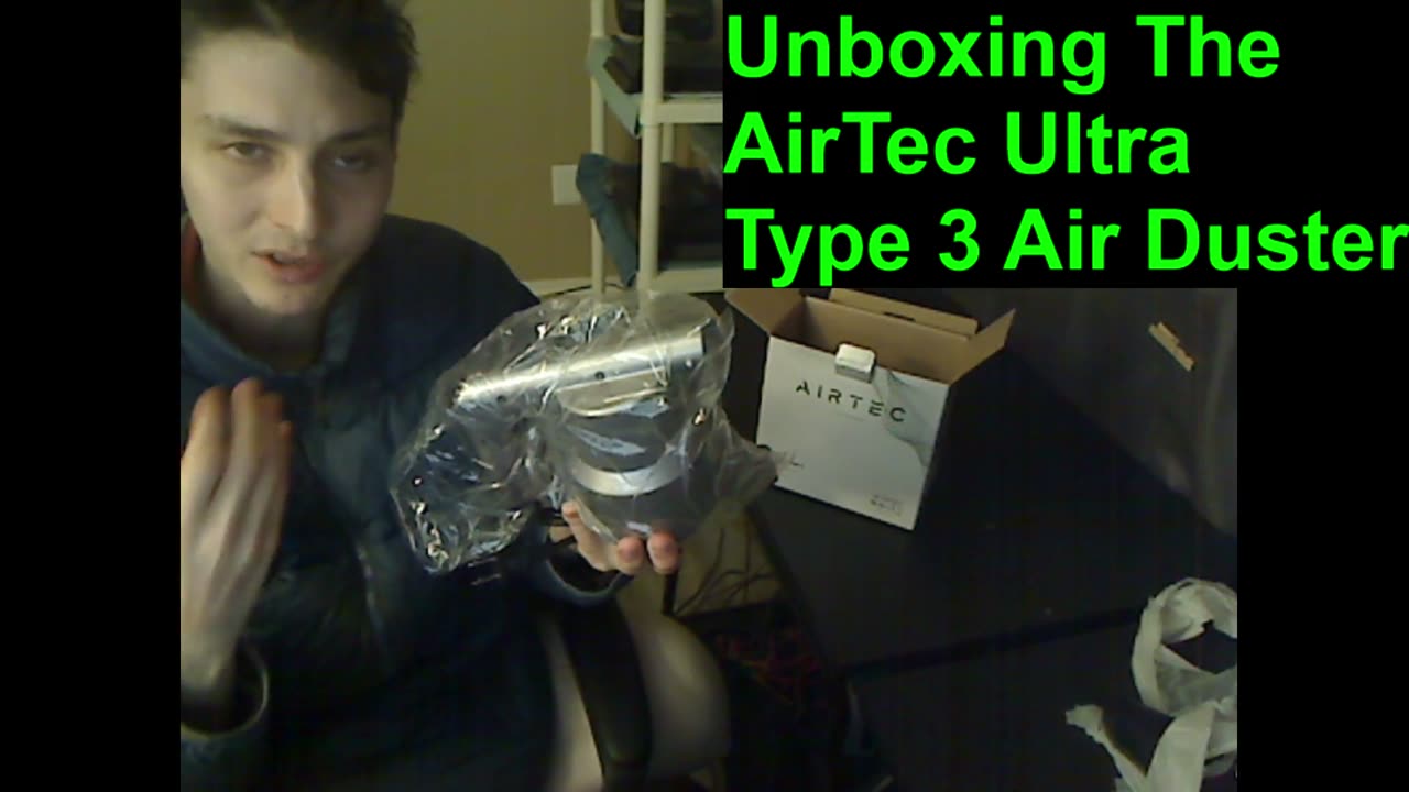 Outtake #182 Of The Unboxing Of The AirTec Ultra Type 3 Air Duster