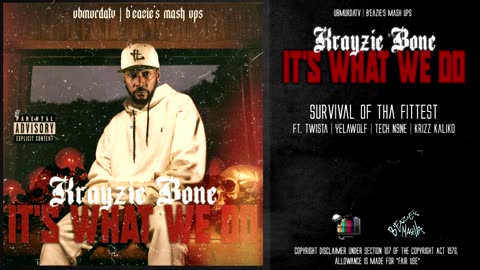 Krayzie Bone - Survival Of Tha Fittest Ft. Twista | YelaWolf | Tech N9ne | Krizz Kaliko