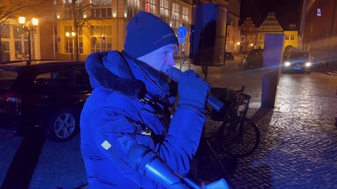 Greifswald - Uwe mit einer weiteren Rede 06-02-2023