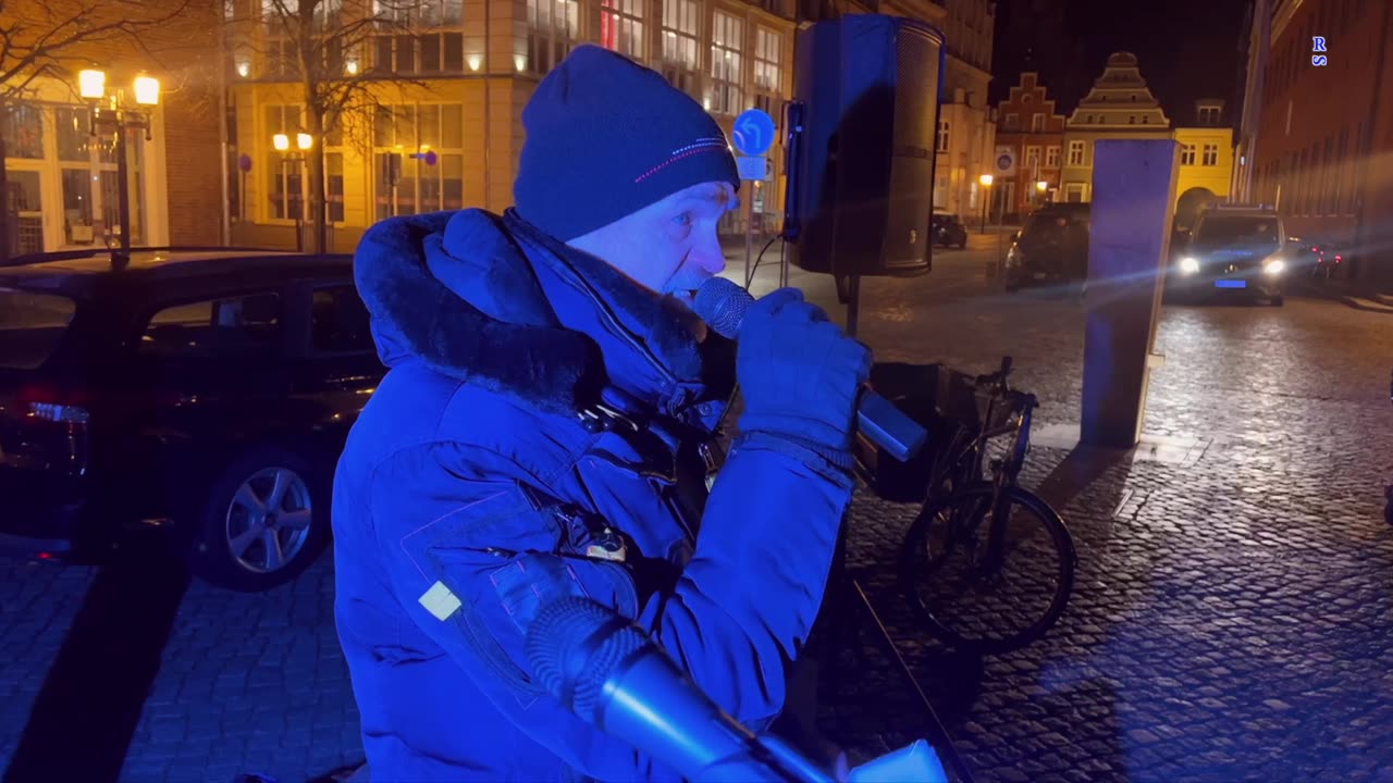 Greifswald - Uwe mit einer weiteren Rede 06-02-2023