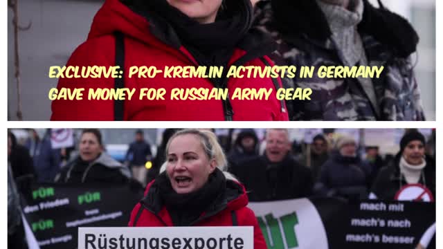 Exclusive: Pro-Kremlin activists in Germany gave money for Russian army gear