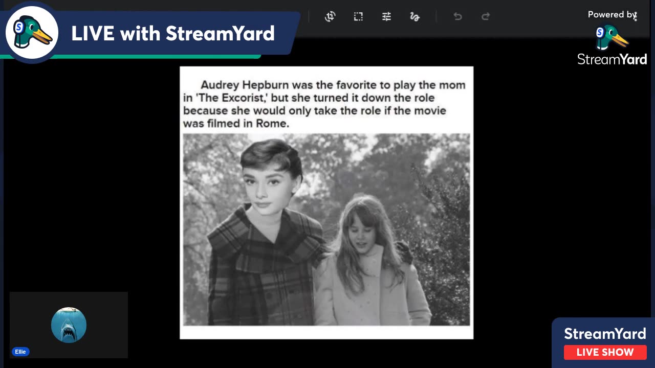 Audrey Hepburn tidbit