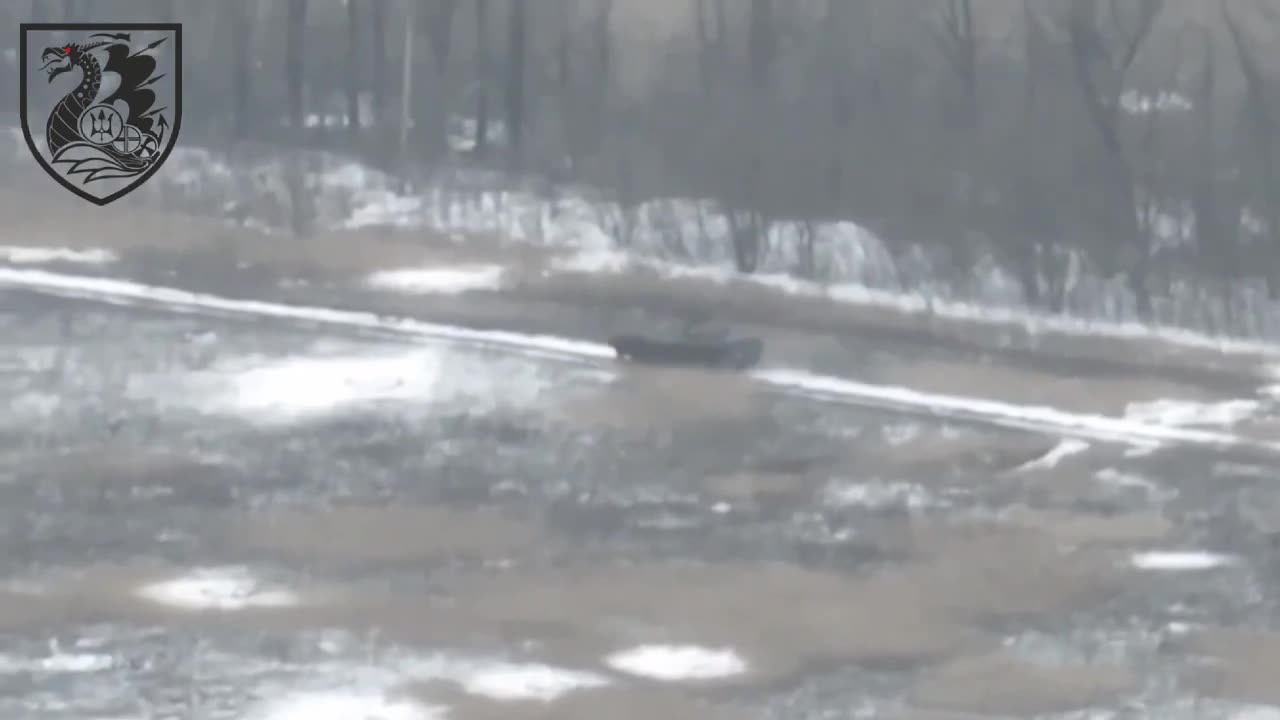 The occupiers found a gift left for them by the fighters of the 36th OBMP