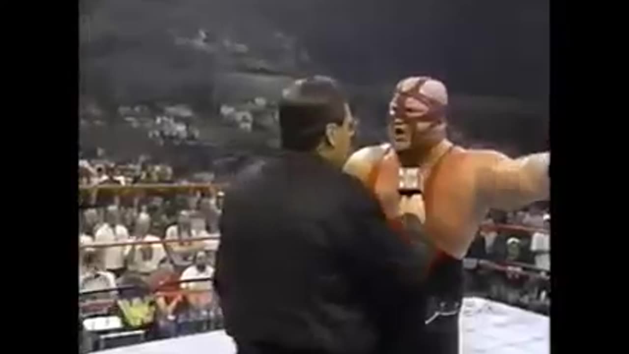 KEN SHAMROCK ATTACKS VADER