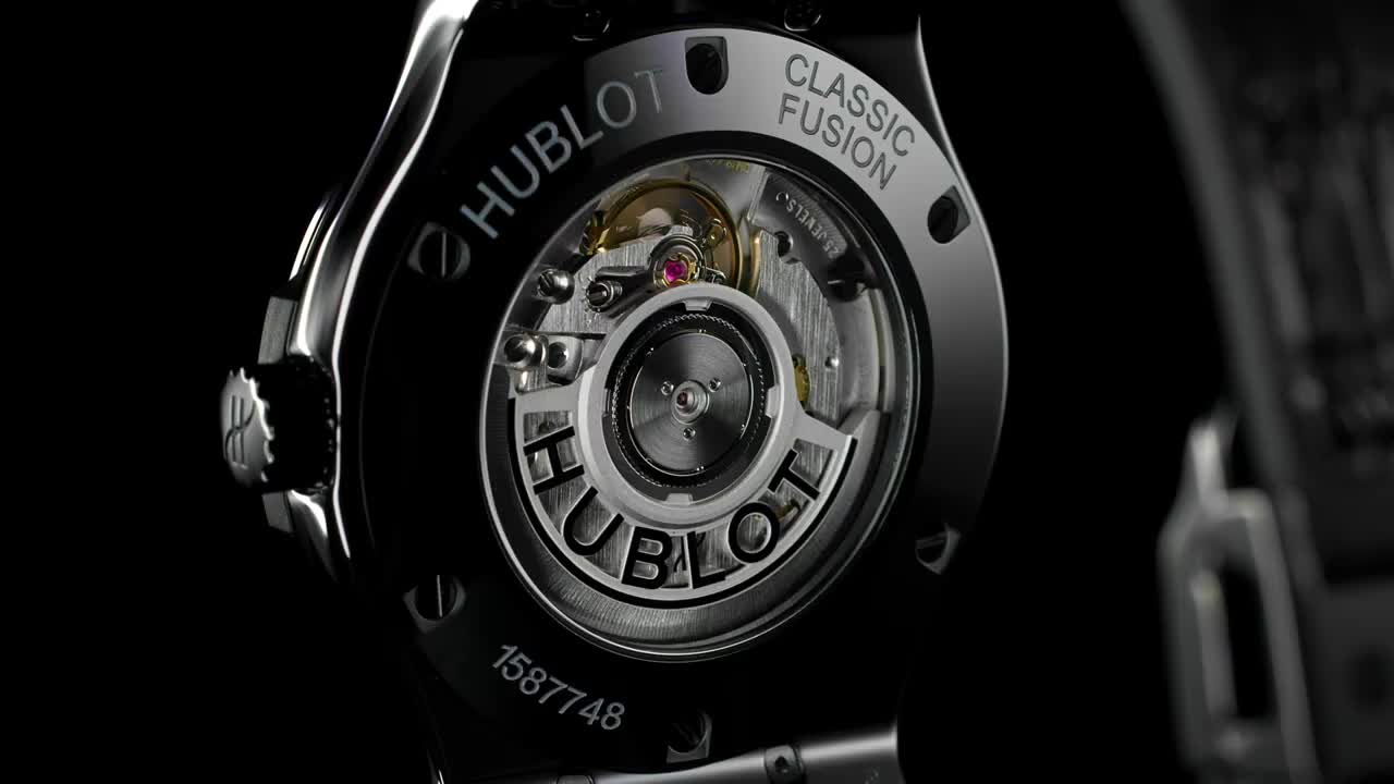 Hublot Classic Fusion Gold Crystal Ceramic